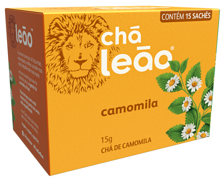 Caixa Chá Leão Camomila 15 Sachês